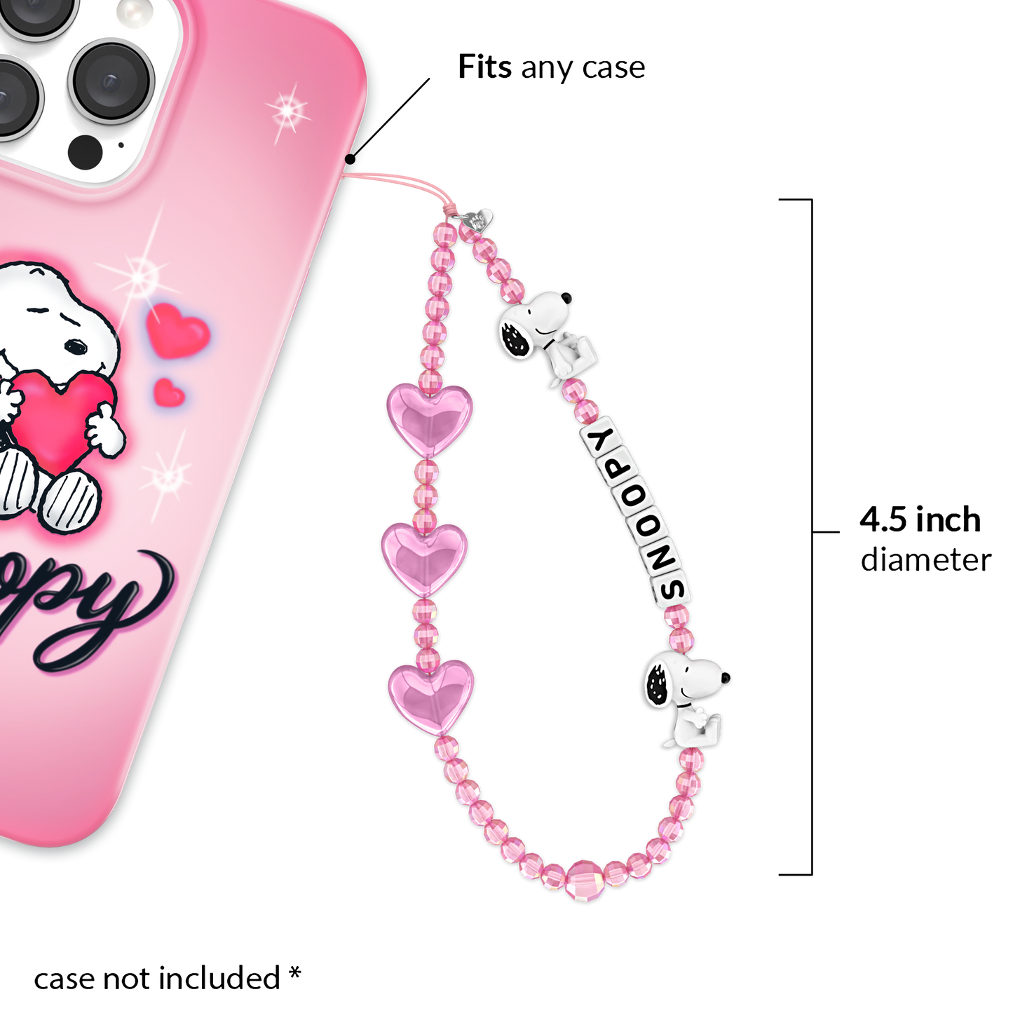 Snoopy Phone Charm