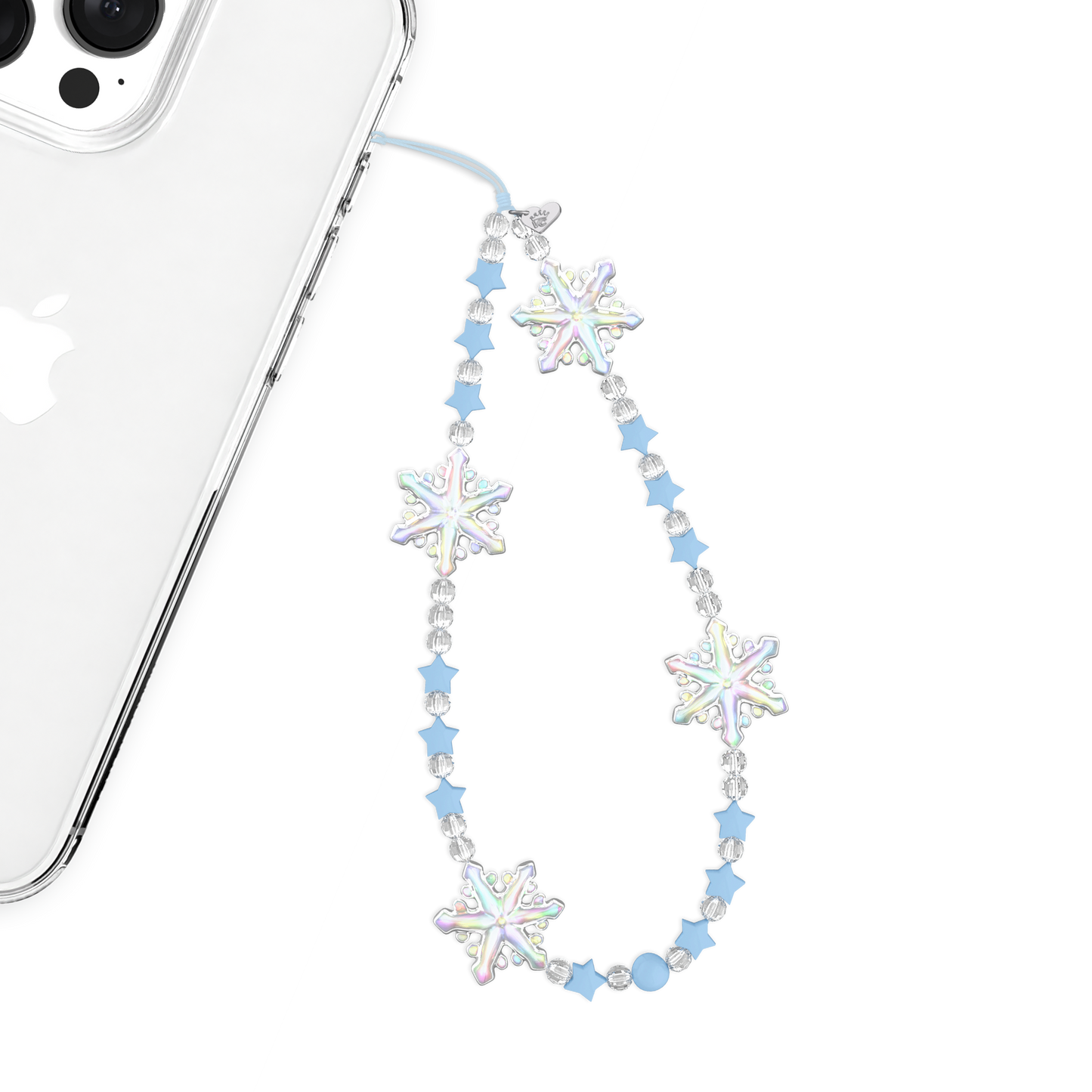 Snow Angel Phone Charm