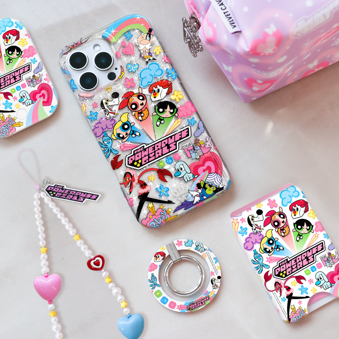 The Powerpuff Girls Phone Charm