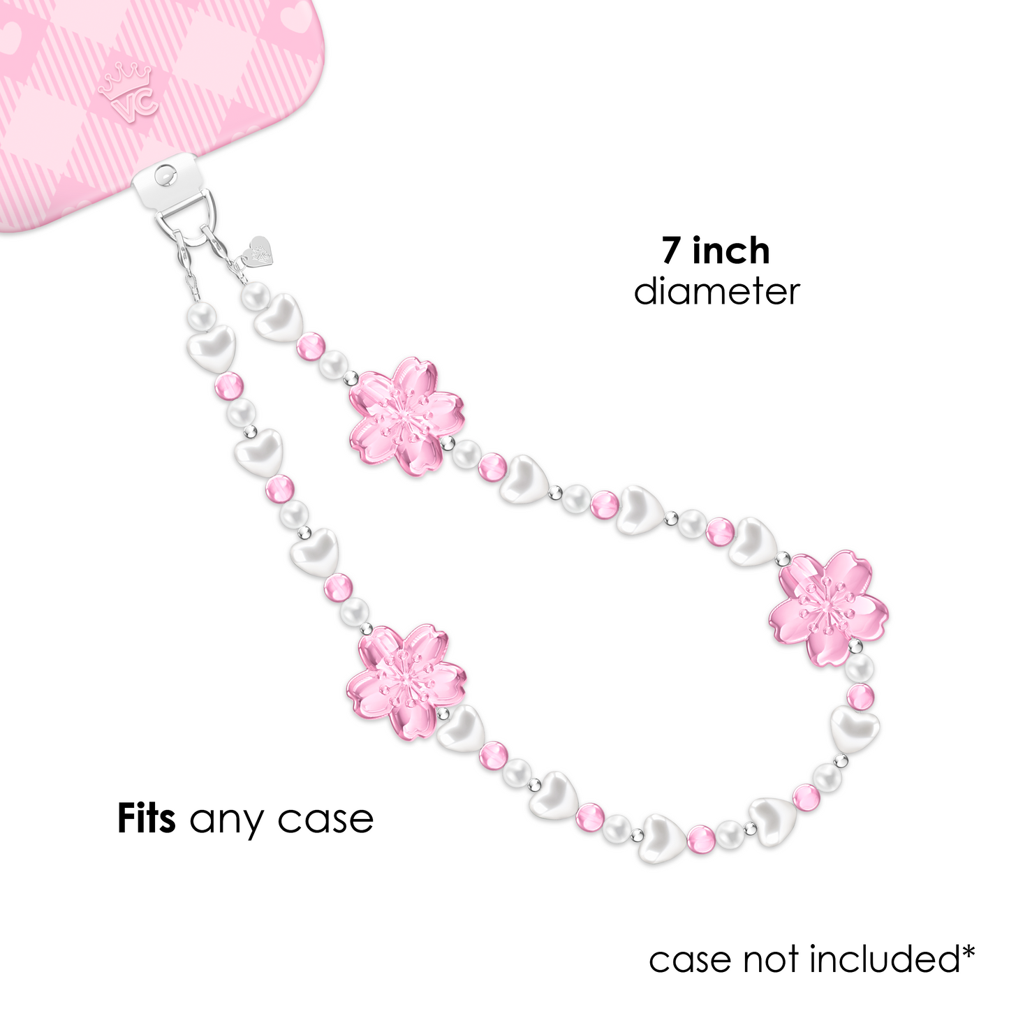 Cherry Blossom Phone Charm