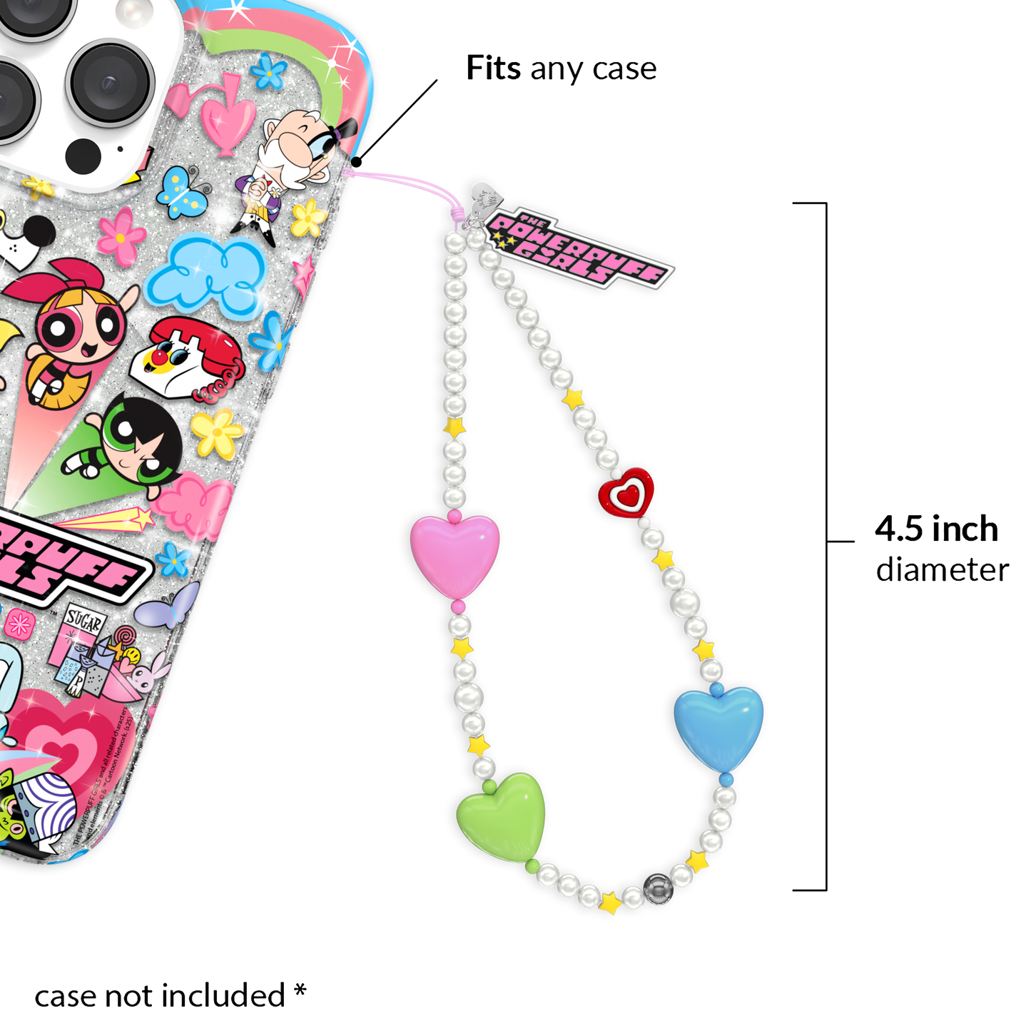 The Powerpuff Girls Phone Charm